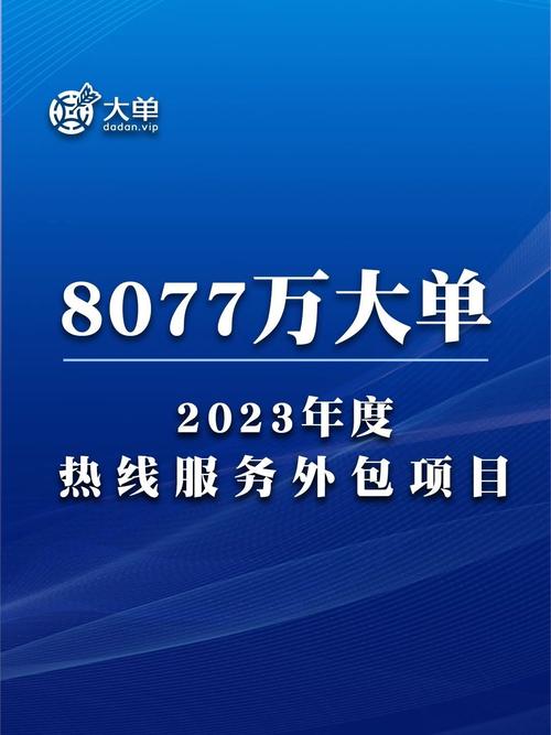 2023年度热线服务外包项目